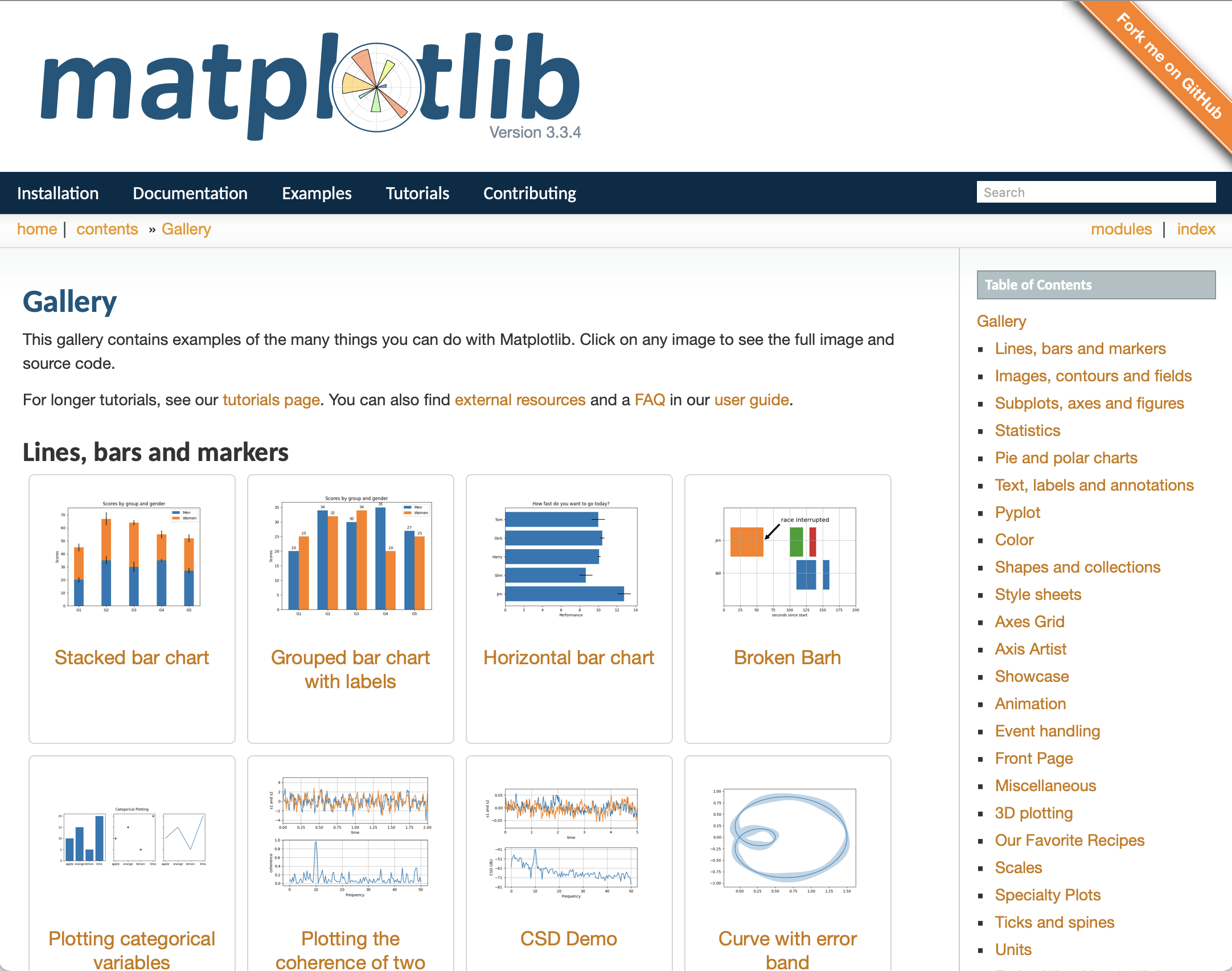 Matplotlib Screenshot